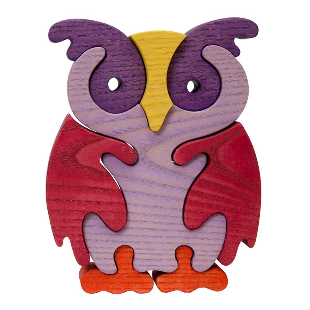 Fauna Puzzle Owl