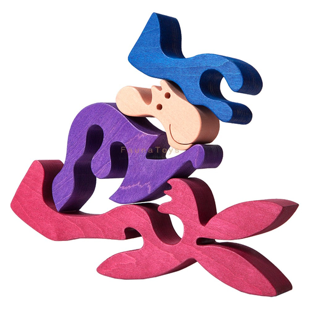 Fauna Puzzle Donkey