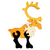 Fauna Puzzle Reindeer