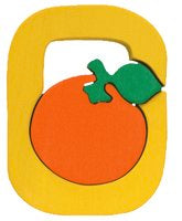 Fauna Puzzle O - Orange