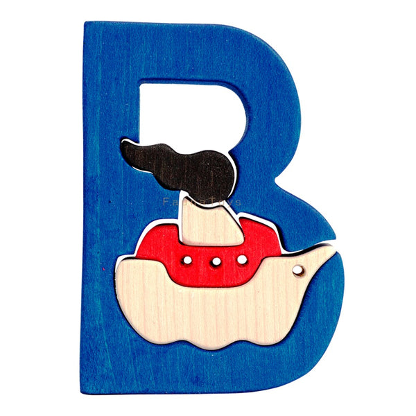 Fauna Puzzle B - Boat