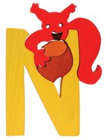 Fauna Puzzle N - Nut