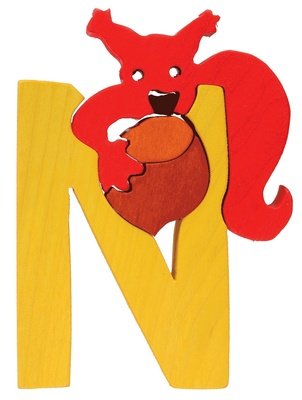 Fauna Puzzle N - Nut