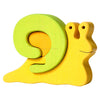 Fauna Puzzle Snail Green