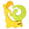 Fauna Puzzle Snail Green