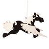 Fauna Jumping Toy Pegasus, Black and White