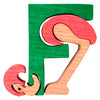 Fauna Puzzle F - Flamingo