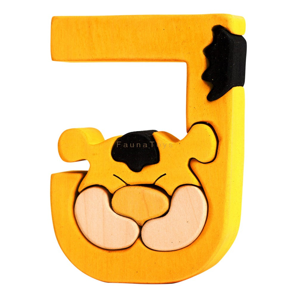 Fauna Puzzle J - Jaguar