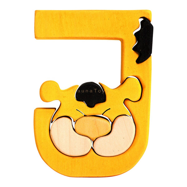 Fauna Puzzle J - Jaguar