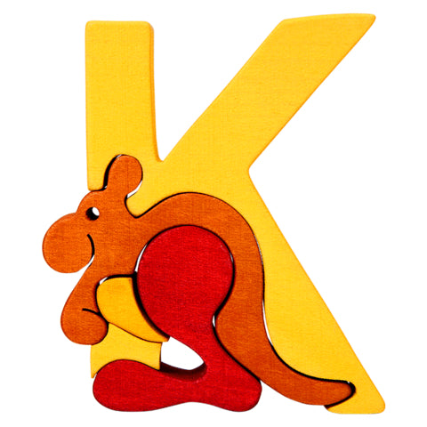 Fauna Puzzle K - Kangaroo