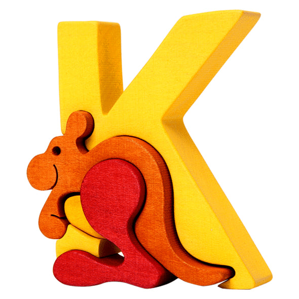 Fauna Puzzle K - Kangaroo