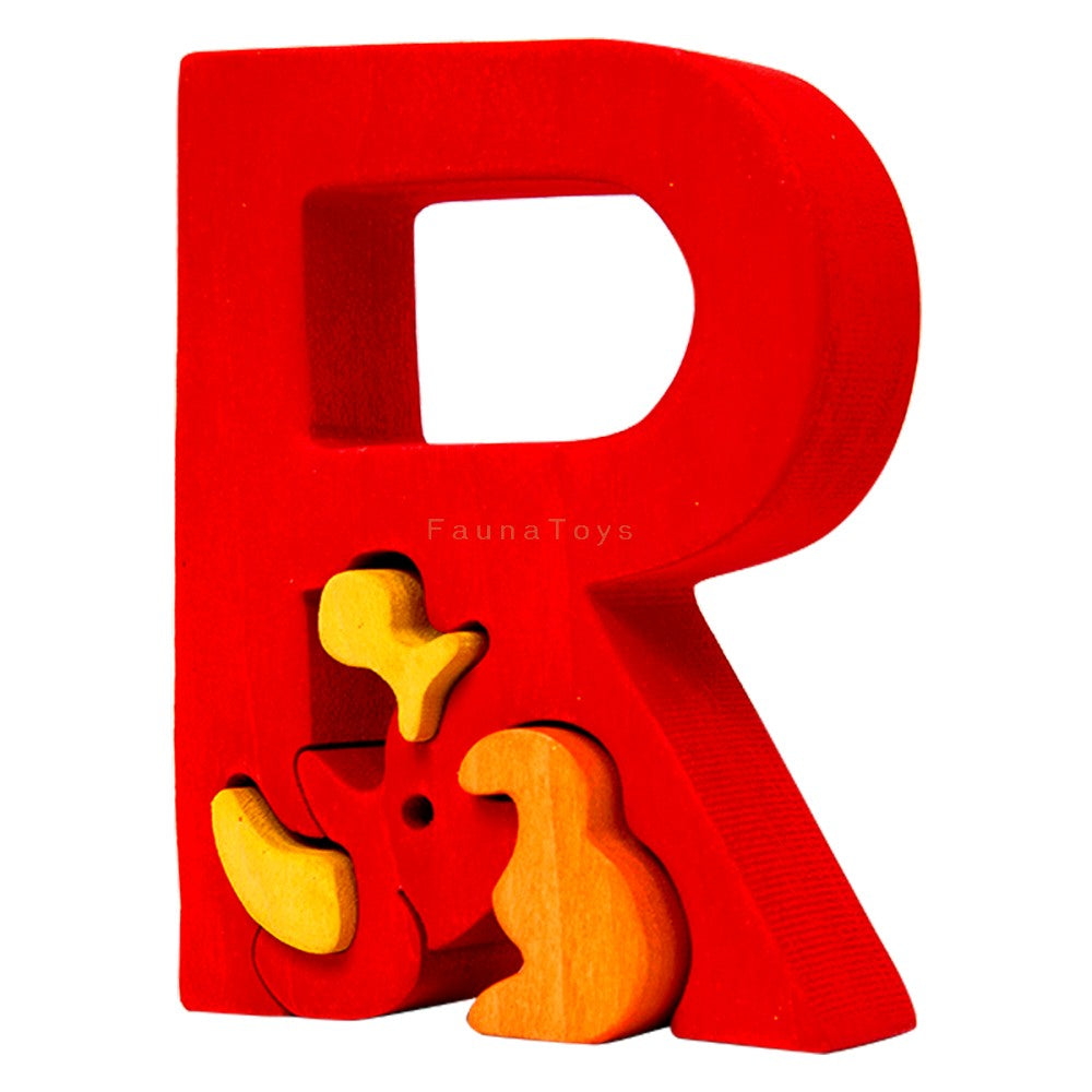 Fauna Puzzle R - Rhino