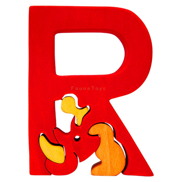 Fauna Puzzle R - Rhino