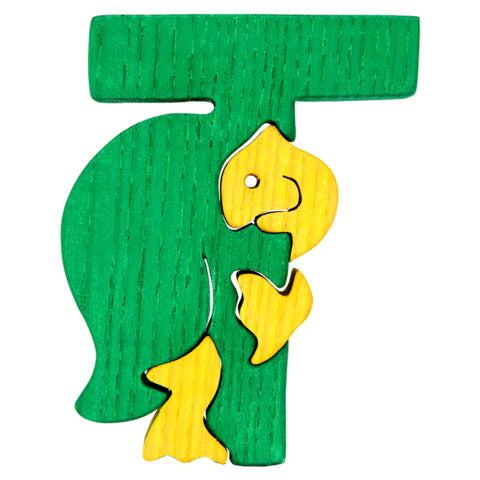 Fauna Puzzle T - Turtle