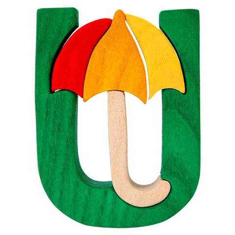 Fauna Puzzle U - Umbrella