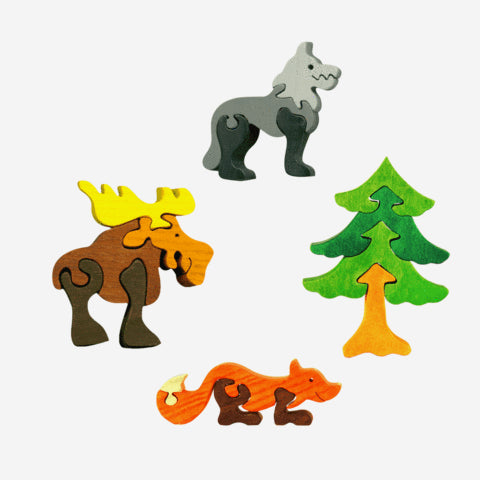 Fauna Mini Puzzle Forest
