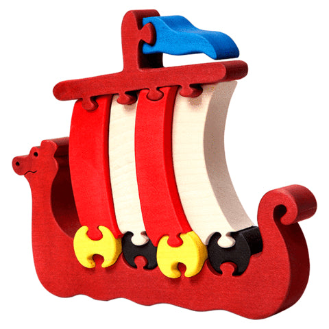 Fauna Puzzle Viking Ship