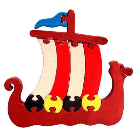 Fauna Puzzle Viking Ship