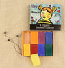 Filana Organic Beeswax Crayons, Rainbow Blocks 8