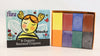Filana Organic Beeswax Crayons, Blocks 8 with Brown & Black