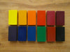 Filana Organic Beeswax Crayons, Blocks 12 with Brown & Black