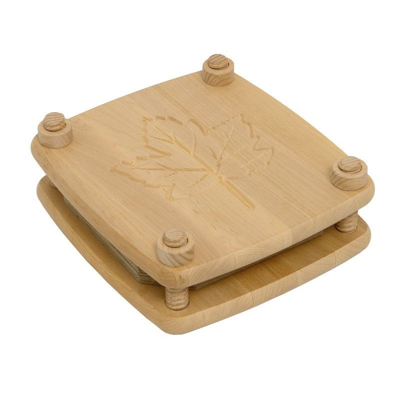 Drewart Flower Press with Maple Leaf