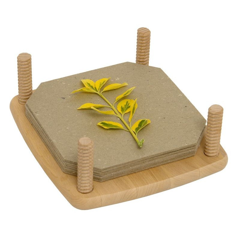 Drewart Flower Press with Maple Leaf