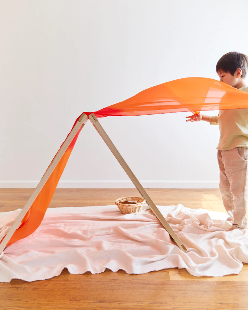 Sarah's Silks Giant Playsilk Fire