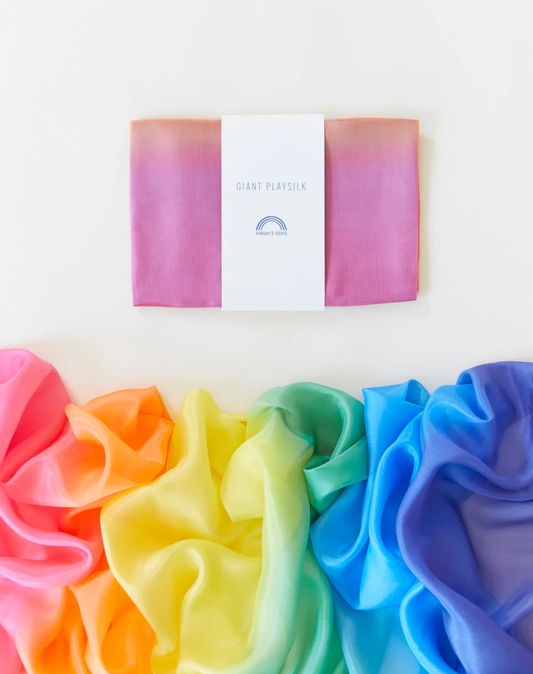 Sarah's Silks Giant Playsilk Rainbow