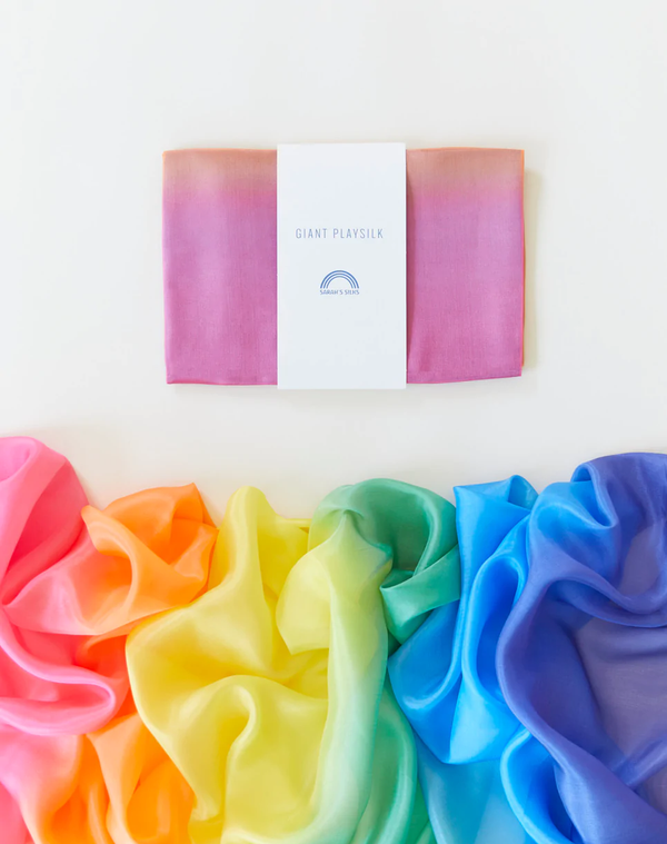 Sarah's Silks Giant Playsilk Rainbow