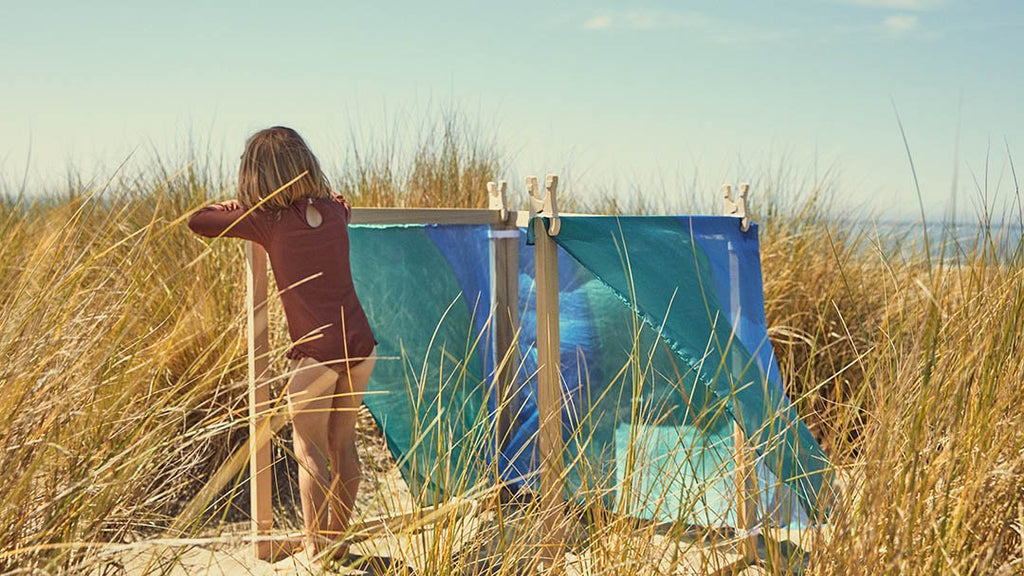 Sarah's Silks Giant Playsilk Earth Ocean