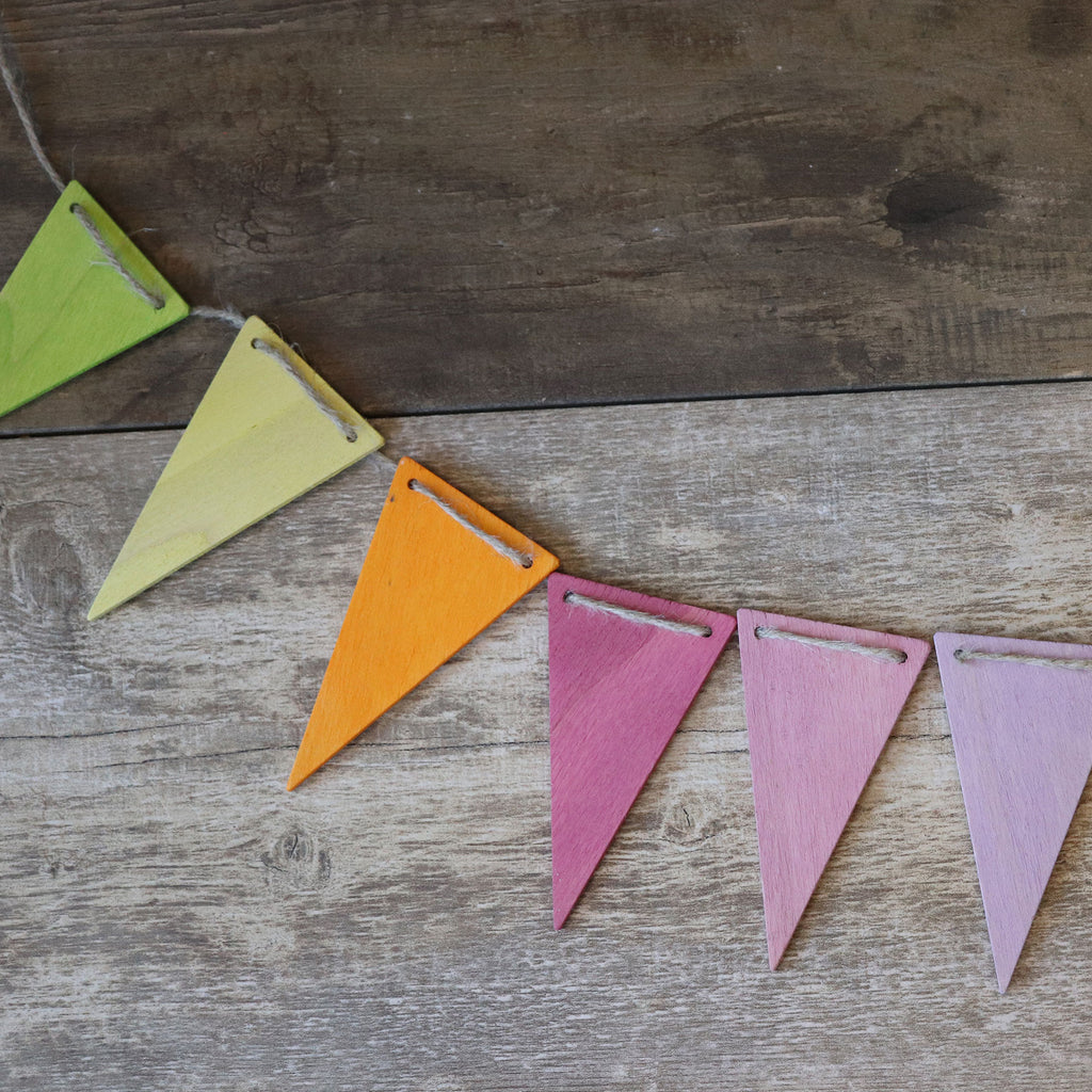 Grimm's Pennant Banner Pastel