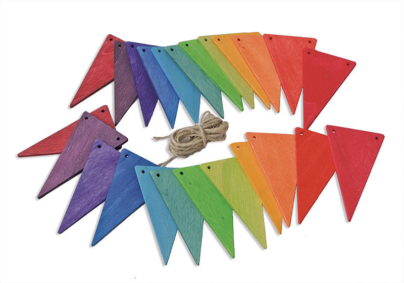 Grimm's Pennant Banner Rainbow