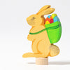 Grimm's Rabbit with Basket Decoration