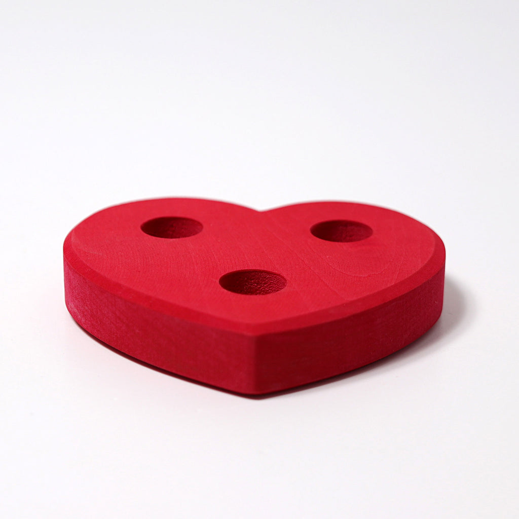 Grimm's Candle Holder Heart, Large