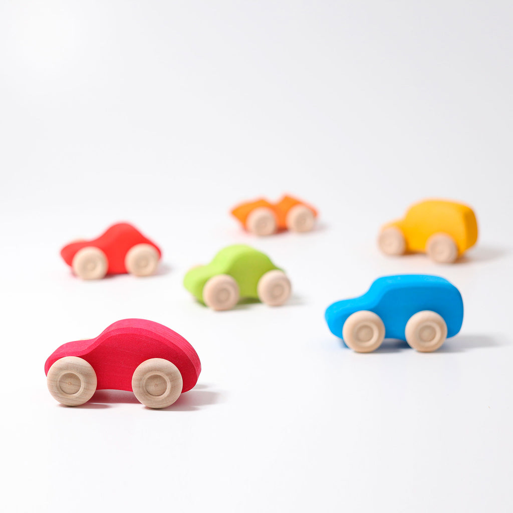 Grimm's Cars Coloured, set of 6