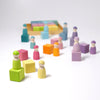 Grimm's Mosaic Pastel, 36 pieces