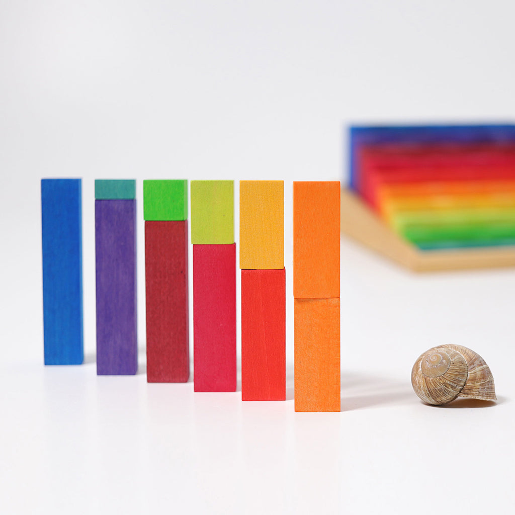 Grimm's Stepped Counting Blocks Small