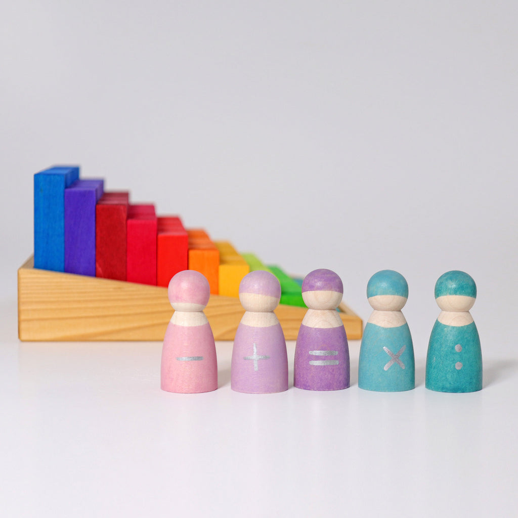 Grimm's Stepped Counting Blocks Small