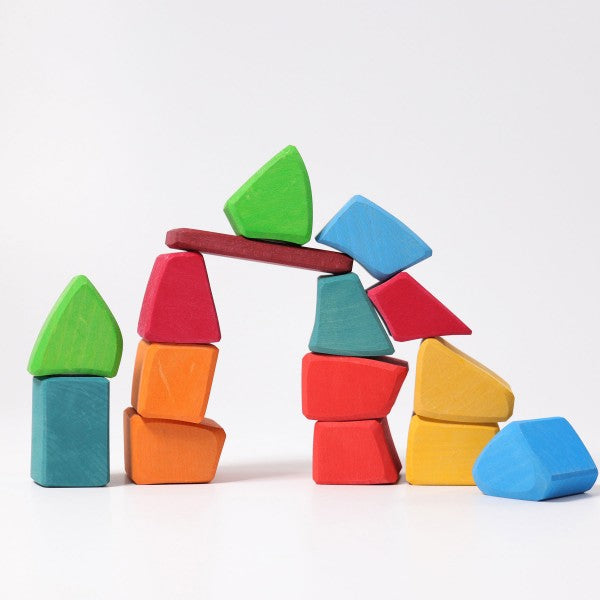 Grimm's Blocks Waldorf Coloured, 15 - 40% off (Was $77.50 now $46.50)