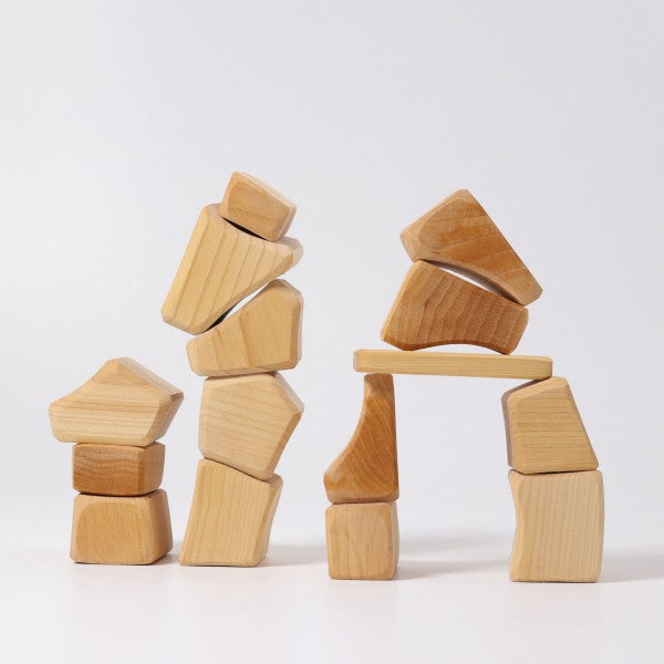 Grimm's Blocks Waldorf Natural, 15 40% off (Was $77.50 Now $46.50)