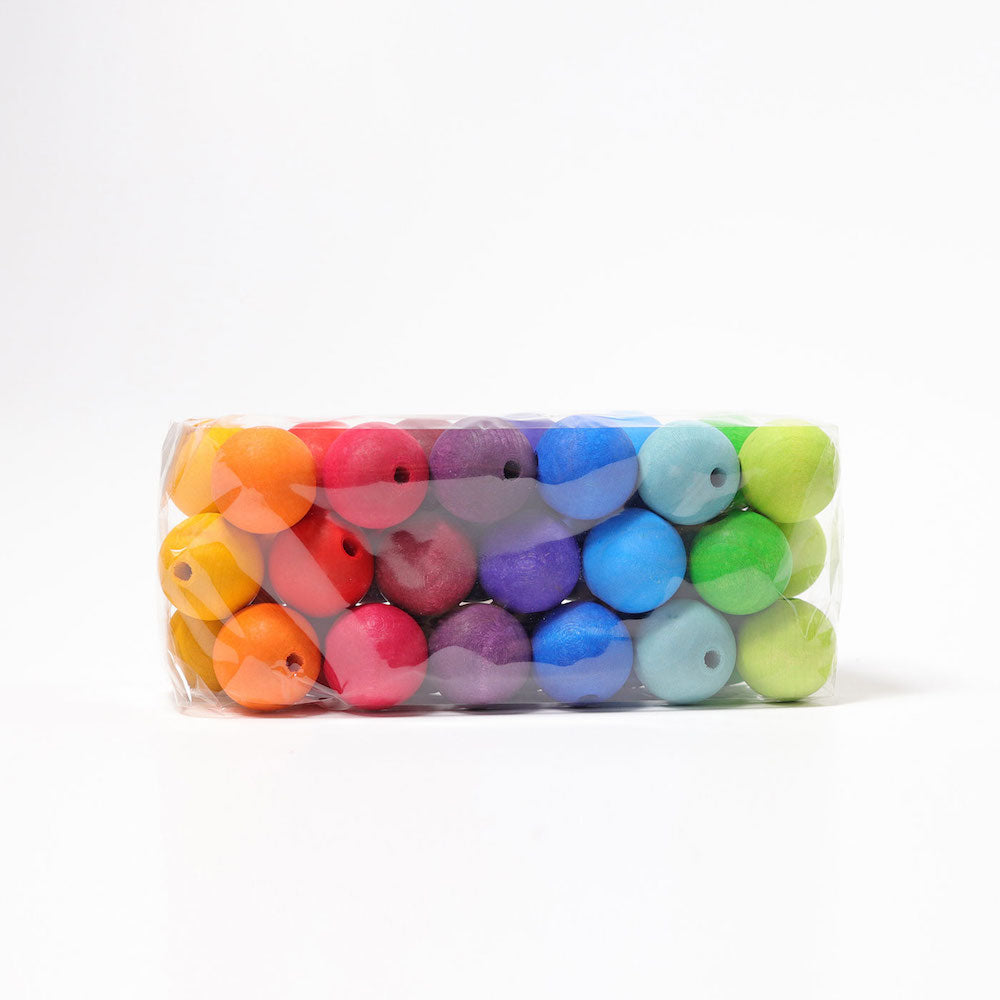 Grimm's Beads Coloured - 36 x 30 mm
