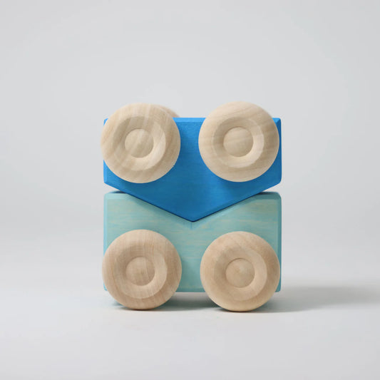 Grimm's Stacking Cars Blue