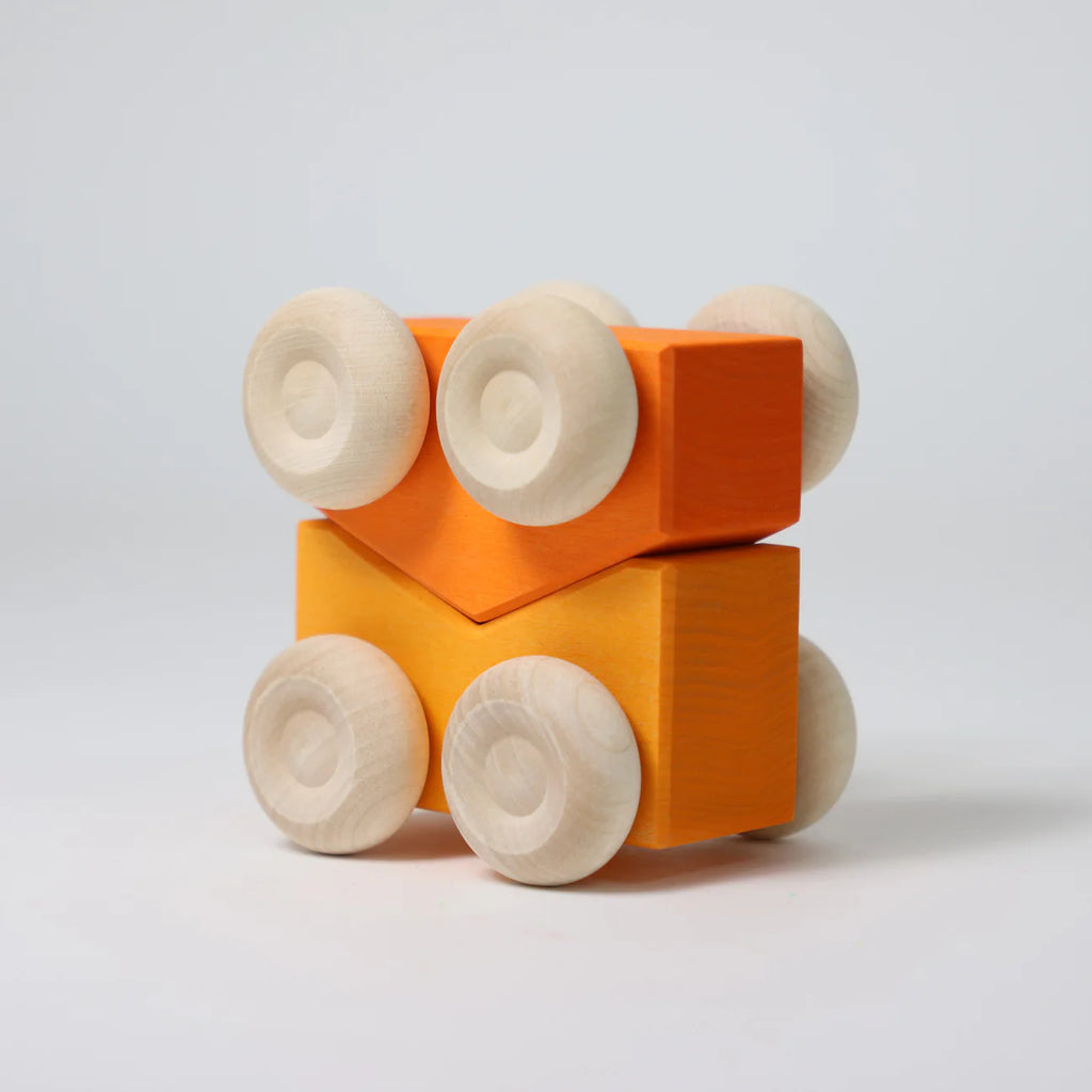 Grimm's Stacking Cars Orange