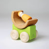 Grimm's Stacking Cars Green
