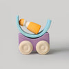 Grimm's Stacking Cars Purple