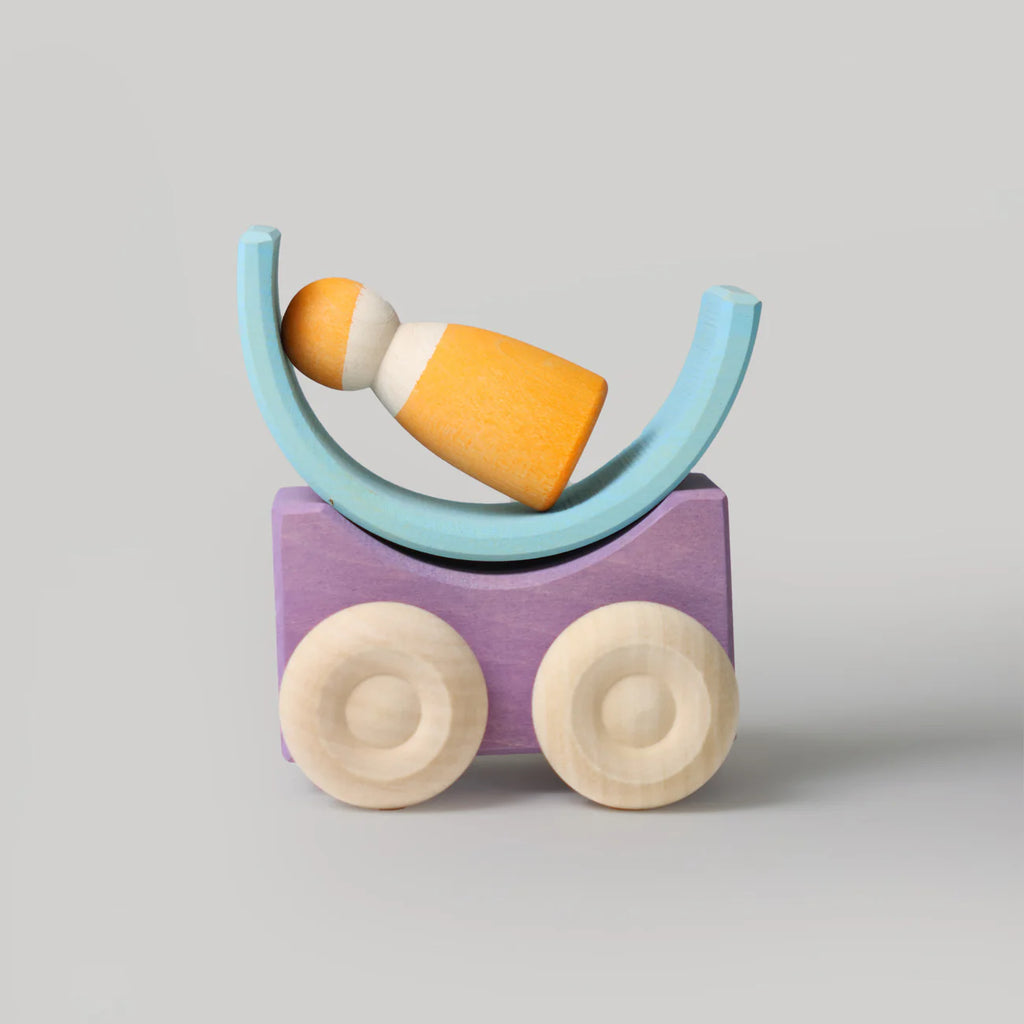 Grimm's Stacking Cars Purple