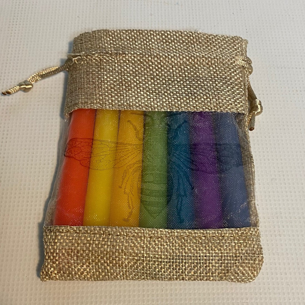 Beeswax Candles Rainbow