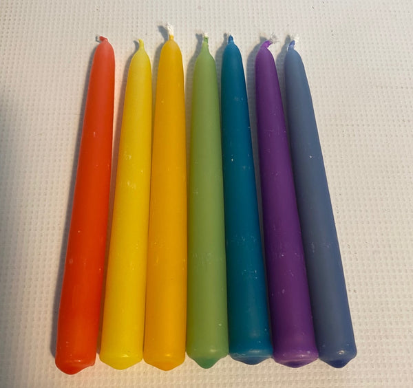 Beeswax Candles Rainbow