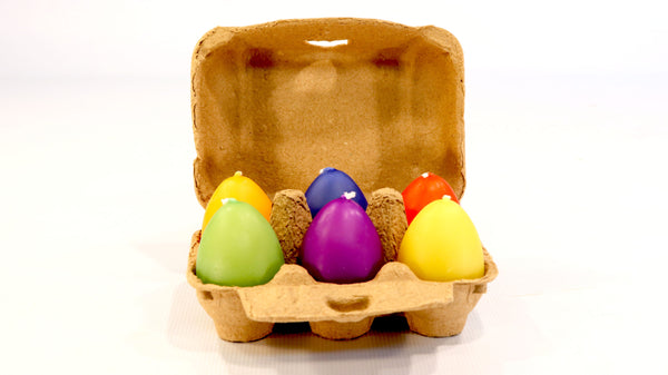 Beeswax Candle Rainbow Eggs